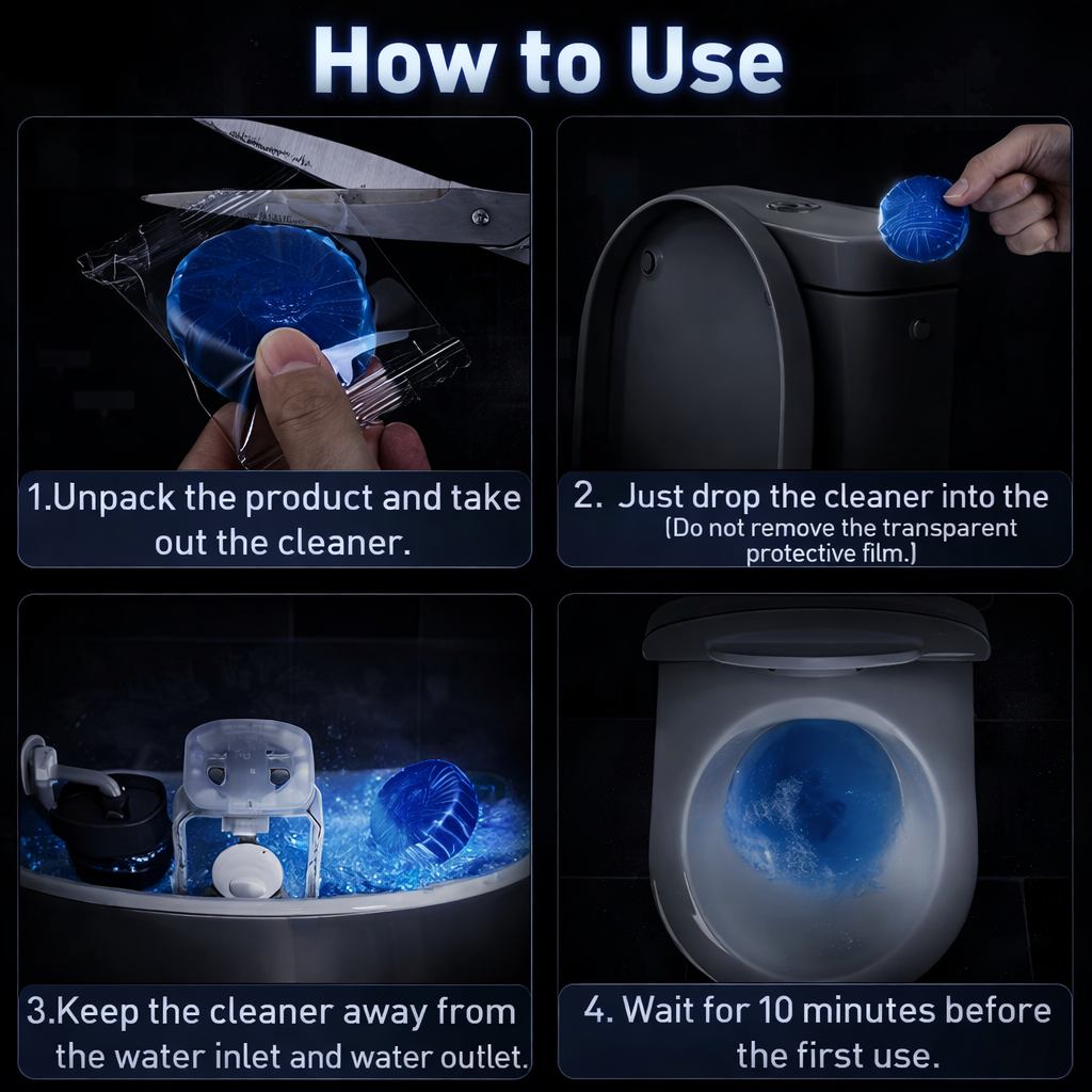 Toilet Cleaning Tablet-Toilet Deodorizer