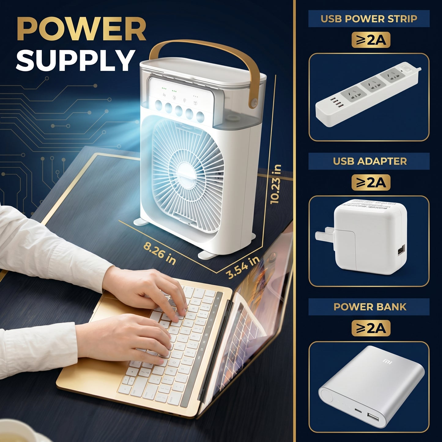 Portable Air Cooler Fan