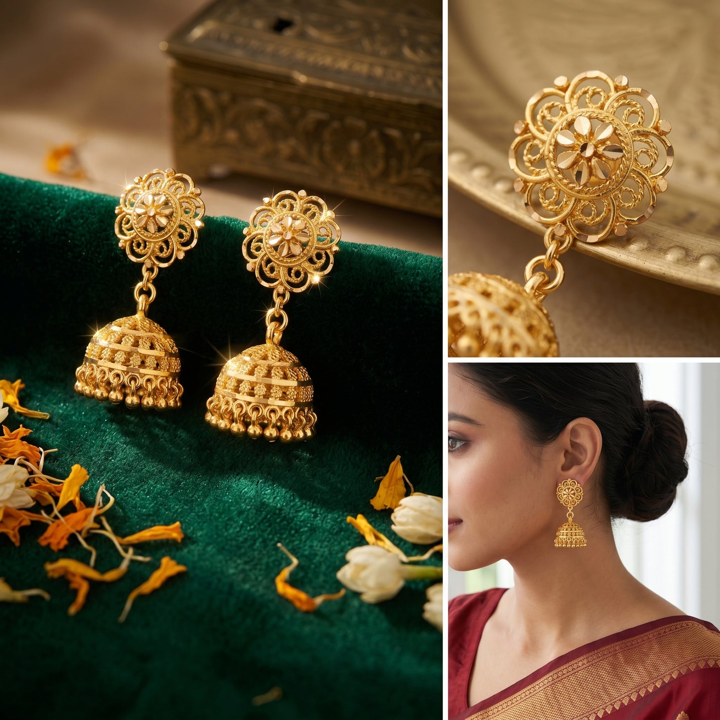 Stylish Party Wear Earrings Set with Premium Finish ✨